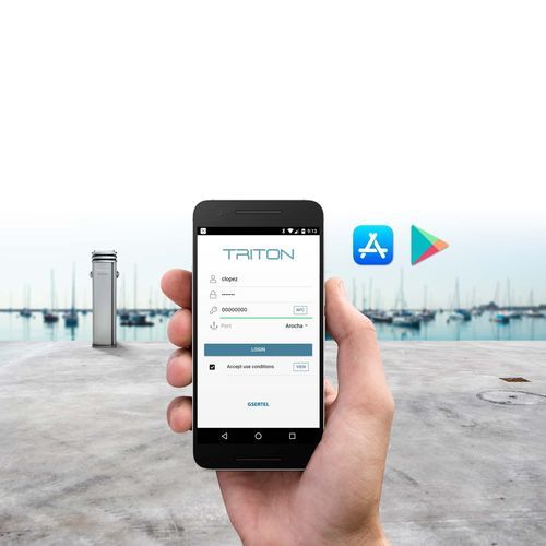 App de gestion - TRITON  - Gsertel - de connectivité / de communication / Androïd