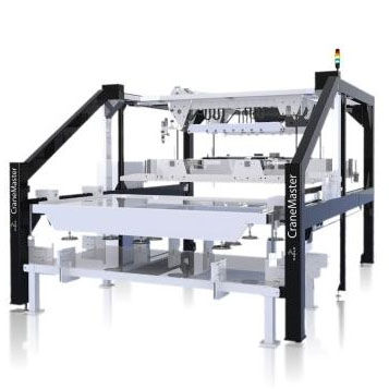 Système de chargement et déchargement pour tôle métallique - Crane Master - EAGLE - pour applications de découpage / automatique