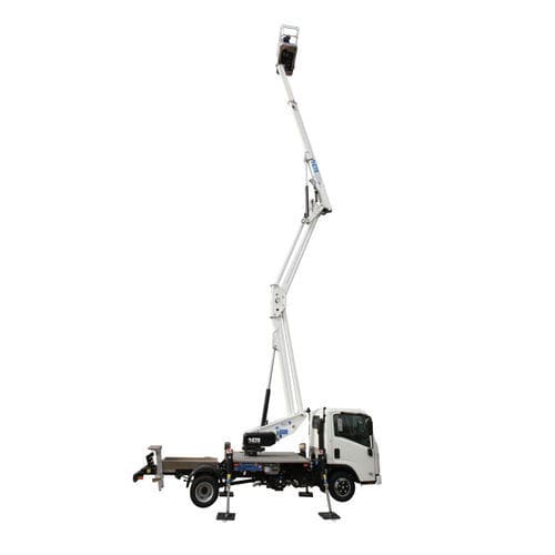 Nacelle articulée montée sur camion - ZED 20.4 HN - cte - thermique / pour chantier / pour usage extérieur