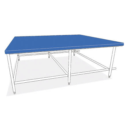 Table de coupe de tissus - Impulsa - pour matelassage des tissus