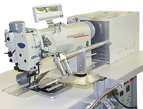 Machine à coudre à deux aiguilles - Impulsa - de tissus / fixe / mécanique