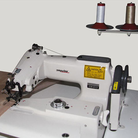 Machine à coudre point invisible - Impulsa - à une aiguille / à 2 fils / pour tissu très légér
