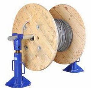 Cric bouteille - 100-3 - Cable Drum jacks - mécanique / pour applications de levage / pour touret