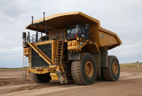 Tombereau rigide - 794 AC - Caterpillar Equipment - électrique / pour roche