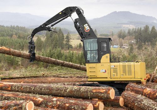 Pelleteuse intermédiaire - 538 - Caterpillar Equipment - sur chenilles / diesel / forestière