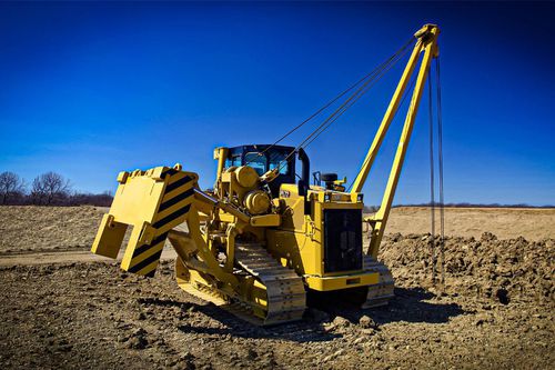 Tracteur pose-canalisations - PL72 - Caterpillar Equipment