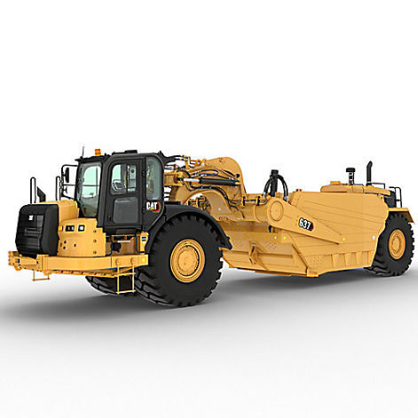 Décapeuse automotrice - 637 - Caterpillar Equipment