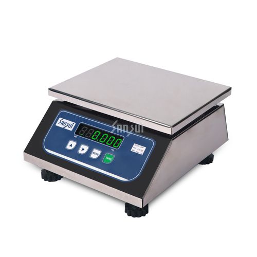 Balance de comptoir - EWS SSP 20 EFSS MINI - Sansui Electronics Private Limited - kg / avec afficheur LCD / en acier inoxydable