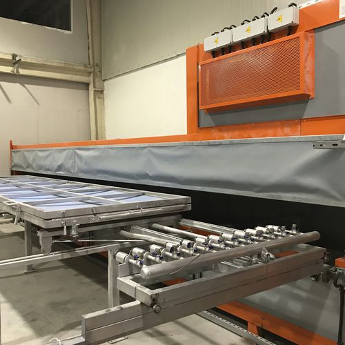 Four de sublimation - VMWOOD - VOGAMAKINA INDUSTRIAL PLANTS COMPANY Ltd. - électrique / pour profilés en aluminium / à effet bois