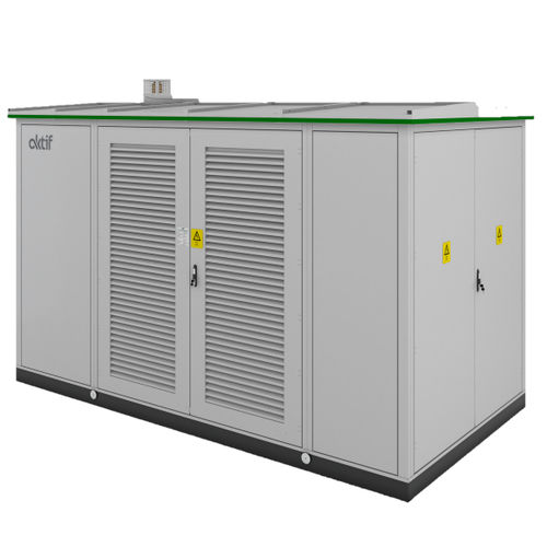 Sous-station isolé au gaz - SCK-1 - Aktif Muhendislik Dis Tic. AS. - mobile / pour distribution électrique / pour transformateur moyenne tension