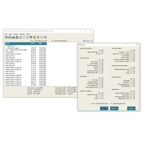 Logiciel de supervision - Sentry4 - YZ Systems - pour l'industrie gazière / temps réel / Windows