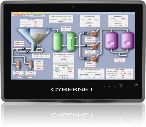 Panel PC LCD - iPC S24 - Cybernet - 24" / 1920 x 1080 / 6th Gen Intel® Core™