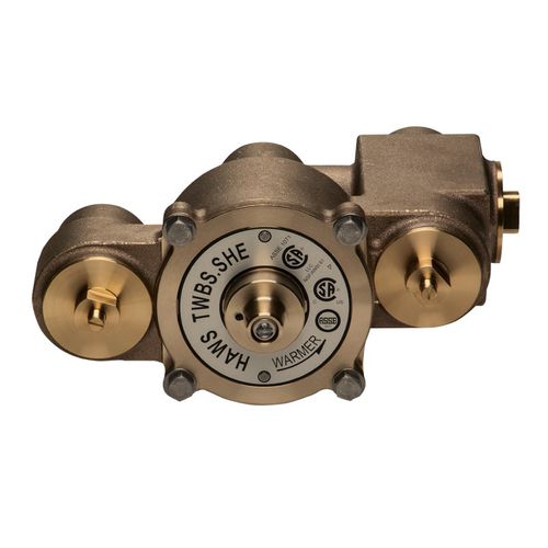 Vanne thermostatique de mélange - TWBS.SHE - Haws Corporation - de régulation de température / en laiton / pour l'eau