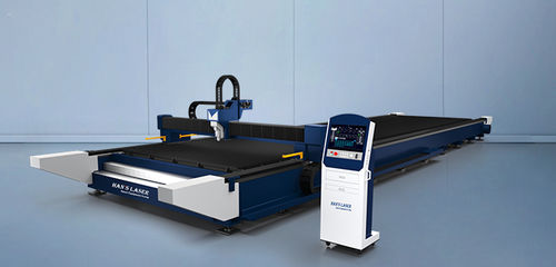 Machine de découpe laser à fibre - GIANT Series - Han's Laser - grand format / type portique / haute précision