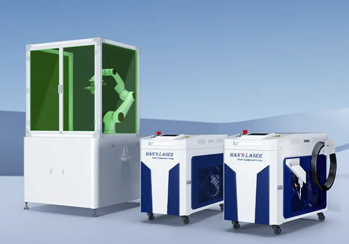 Machine de soudage laser à fibre - DZW PRO series - Han's Laser - laser / manuelle / à roulettes