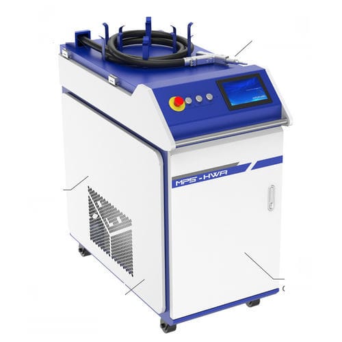 Machine de soudage laser à fibre - MPS-HWA series - Han's Laser - laser / manuelle / pour alliage d'aluminium