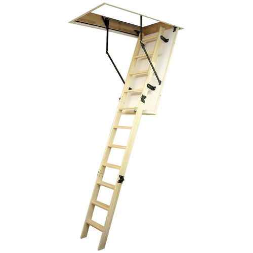 Échelle en bois - ÇM01  - CAGSAN  LADDERS - simple / escamotable / de toiture