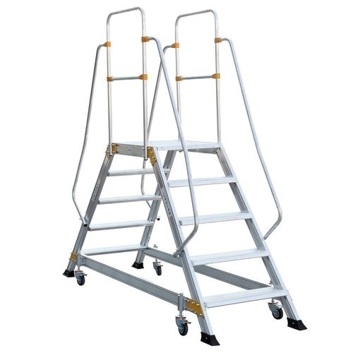Échelle en aluminium - EPC  - CAGSAN  LADDERS - mobile / à plate-forme