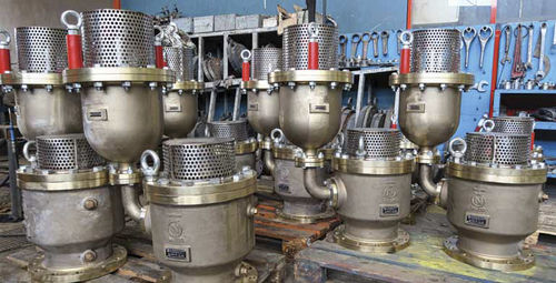 Soupape de décharge à air - F. Nencini Srl - pour le vide / pour circuit d'eau / à bride
