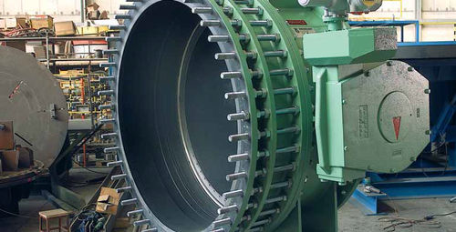 Vanne papillon - F. Nencini Srl - manuelle / à commande électrique / à commande hydraulique