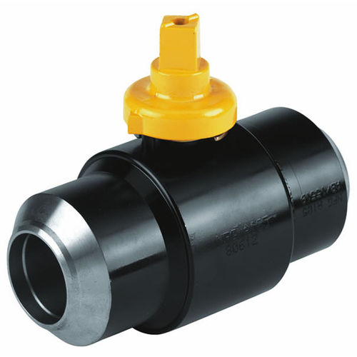Vanne à boisseau sphérique flottant - 600 Series – Art. 620/TE - 610/TE - Negri Fratelli srl - avec volant / entièrement soudée / en acier au carbone