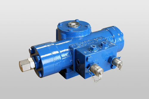 Actionneur hydraulique - STK - Pleiger Maschinenbau GmbH & Co. KG - rotatif / double effet / ISO