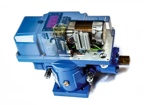 Actionneur rotatif - EHS-D3 - Pleiger Maschinenbau GmbH & Co. KG - électrohydraulique / double effet / ISO