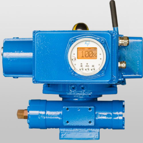 Actionneur électrohydraulique - EC-68 - Pleiger Maschinenbau GmbH & Co. KG - rotatif / double effet / 380 V