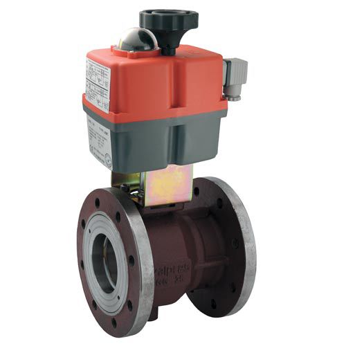 Vanne à boisseau sphérique - 971460 series - TUNING Fluid Solutions SARL - à commande électrique / à bride / monobloc