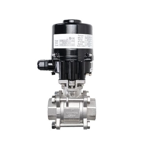Vanne à boisseau sphérique - Q911F-1000WOG - Yongkang Yonlin Industry & Trade Co.,Ltd Yongkang Lianggong Valve Co., Ltd. - électrique / de contrôle / filetée