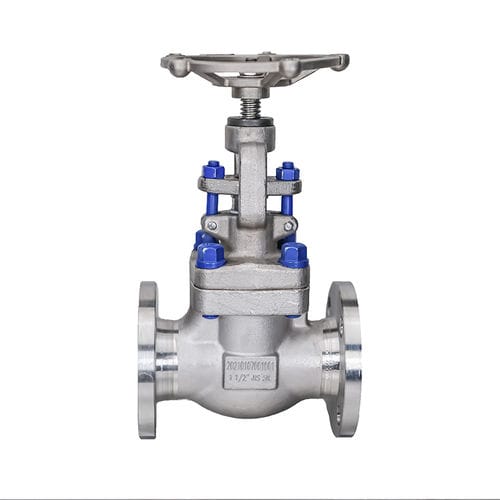 Vanne à soupape - J41H-5K - Yongkang Yonlin Industry & Trade Co.,Ltd Yongkang Lianggong Valve Co., Ltd. - avec volant / à bride / en inox
