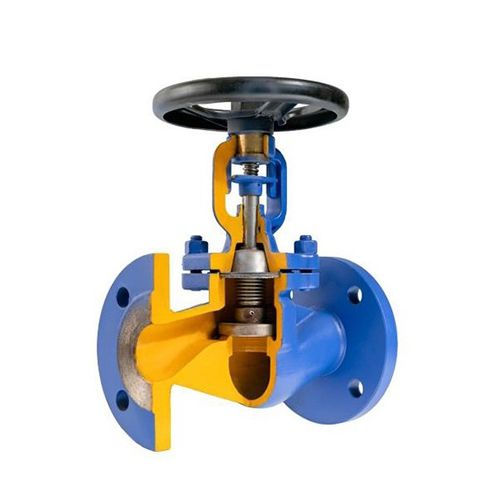 Vanne à soupape - WJ41H-40C - Yongkang Yonlin Industry & Trade Co.,Ltd Yongkang Lianggong Valve Co., Ltd. - avec volant / à bride / en inox
