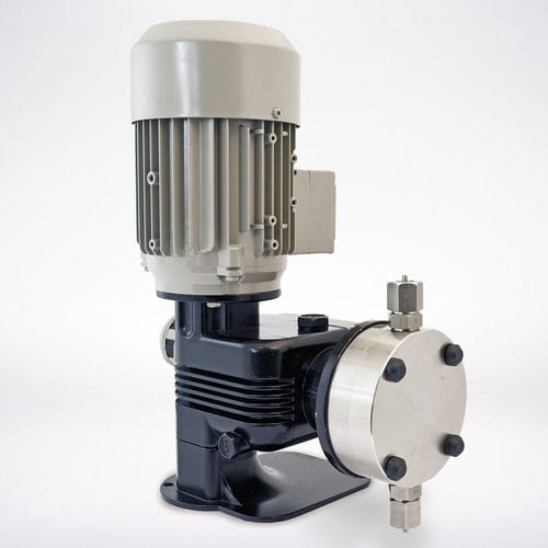 Pompe à membrane - Dosim, S.A. de C.V. - à eau / pour produits chimiques / avec moteur électrique
