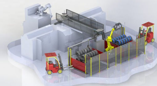Ligne de manutention automatique - DESMASA