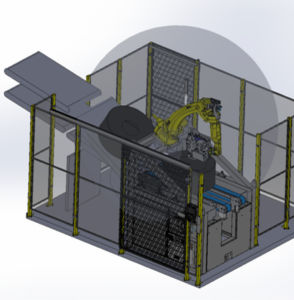 Machine de marquage robotisée - DESMASA - à chaud / compacte / pour process