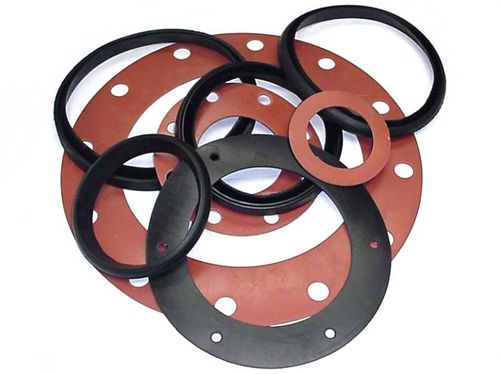 Joint plat - 7106 series - Phelps Industrial Products LLC - en néoprène® / rond / monté sur bride