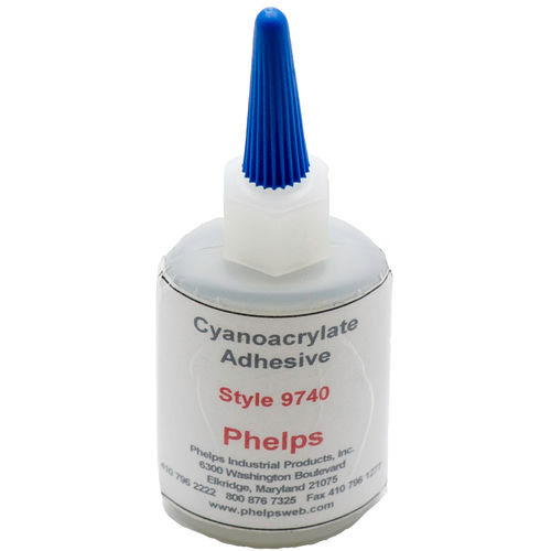 Colle cyanoacrylate - RP 1000 - Phelps Industrial Products LLC - pour métal / pour caoutchouc / pour céramique