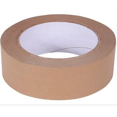 Ruban Adhésif D'Emballage Papier Kraft Marron - 50m X 38mm - Écologique Et Biodégradable