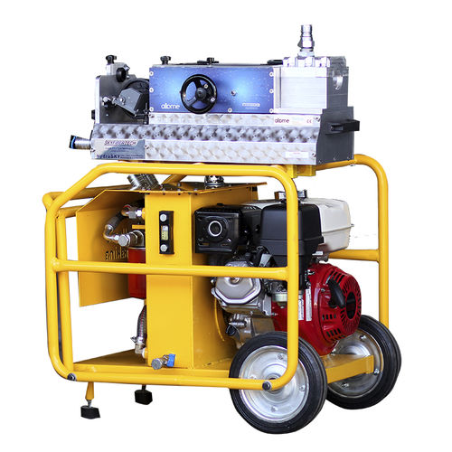 Machine de soufflage de câbles hydraulique - HydroSKY - Allame Makina - à fibre optique