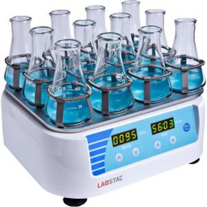 Agitateur de laboratoire orbital - LO111 - Labstac Ltd - numérique / de fiole / de paillasse
