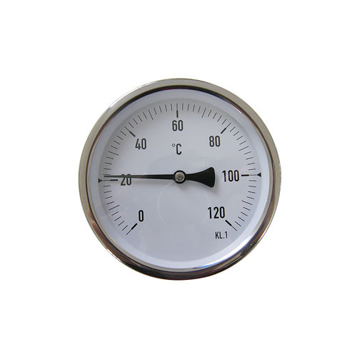 Thermomètre pour eaux chaudes - EH series - Shanghai QualityWell industrial CO.,LTD. - bimétallique / à cadran / à insertion