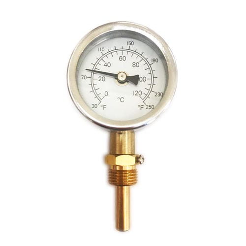 Thermomètre à sonde - I221H - Shanghai QualityWell industrial CO.,LTD. - bimétallique / à cadran / fixe