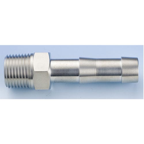 Raccord hydraulique - E-FTS - HAKKO CORPORATION - à visser / cannelé / en acier inoxydable