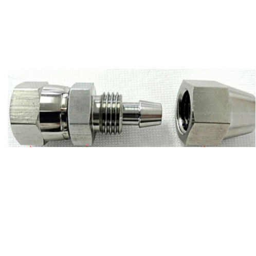 Raccord hydraulique - E-FB/E-FS - HAKKO CORPORATION - pneumatique / à visser / en laiton nickelé