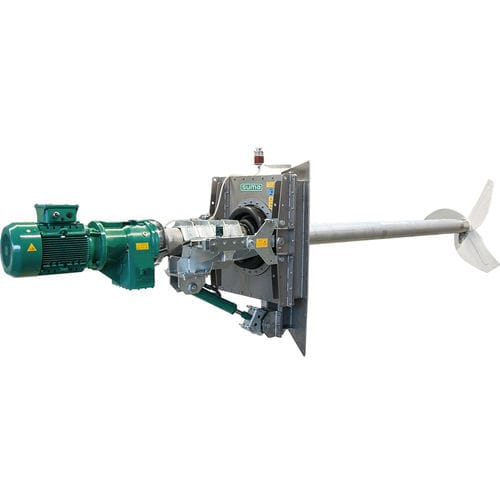 Agitateur à turbine - GIANTMIX AMX - Suma Rührtechnik - de liquide / vertical / à montage latéral