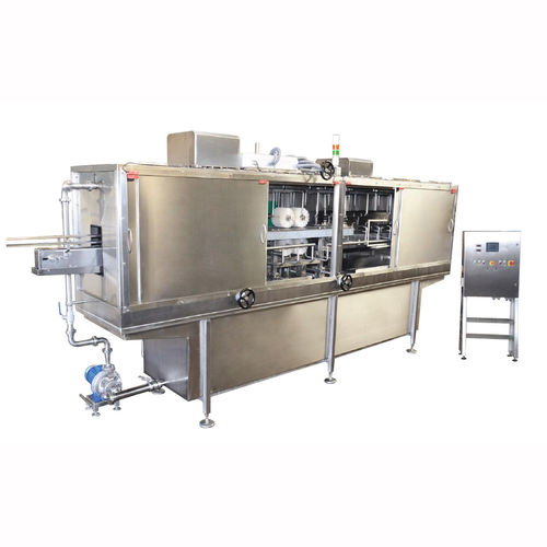 Machine de lavage à eau - Comi srl - à brosse / pour bidons / en inox