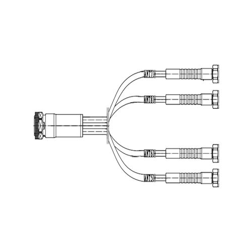 Câble optique hybride - HBC-14HF-MQ4 series - Amphenol Antenna Solutions