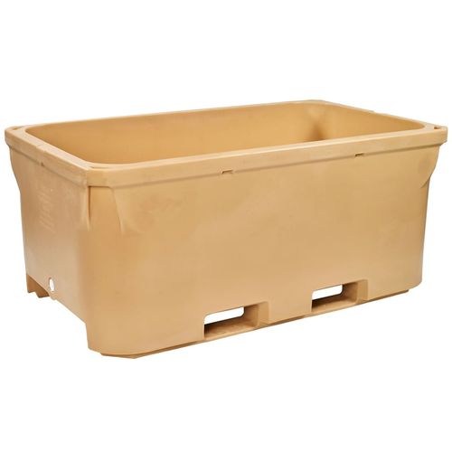 Caisse-palette en plastique - 1400  - Borgarplast - pour produits en vrac / pour l'industrie de la pêche