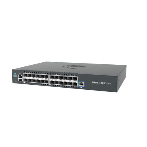 Commutateur Ethernet administrable - cnMatrix EX3024F - Cambium Networks - 24 ports / de niveau 2 / de niveau 3