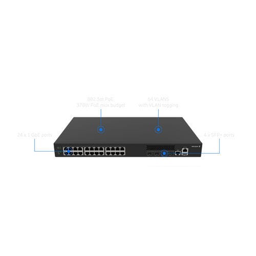Commutateur Ethernet administrable - SW2400P - Cradlepoint - 30 ports / LAN / embarqué